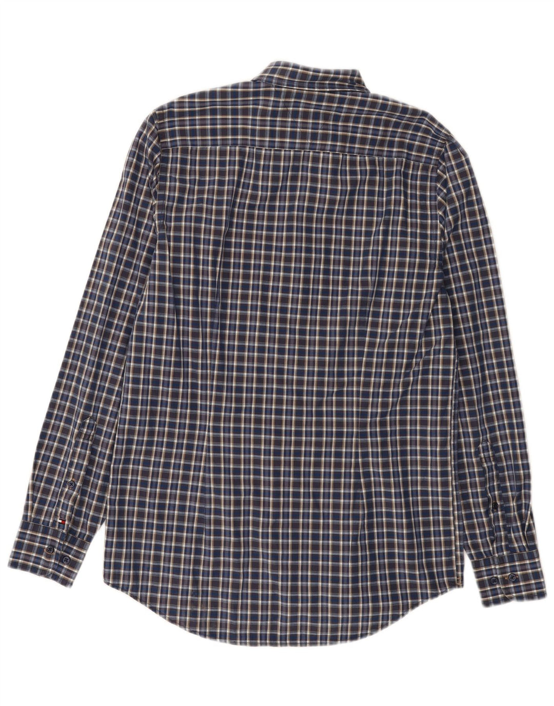 Tommy Hilfiger Chemise Slim Fit Homme Bleu Moyen à Carreaux