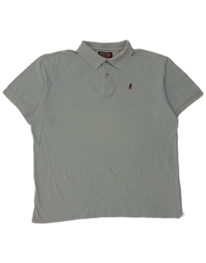 MARLBORO CLASSICS Polo Homme XL Bleu Coton