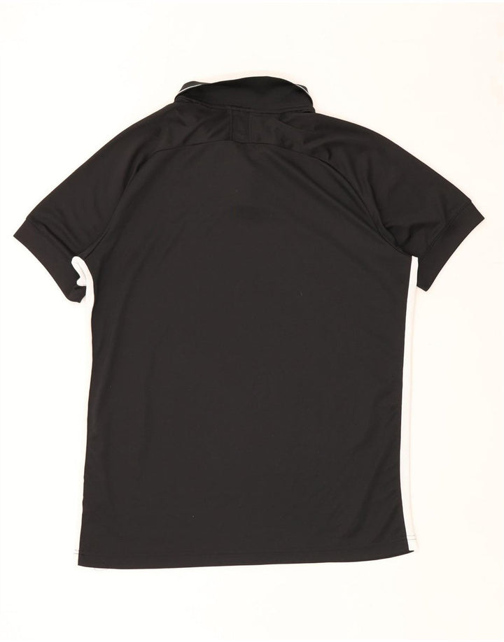 NIKE Polo graphique pour homme XL en polyester color block noir