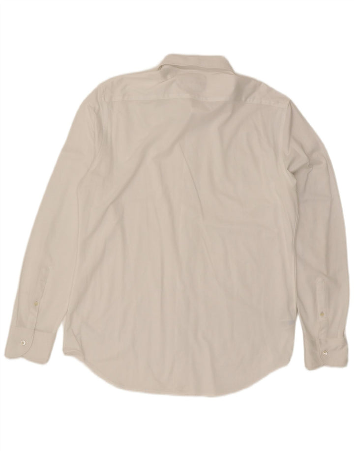 Boggi Chemise Homme XL Blanc Coton