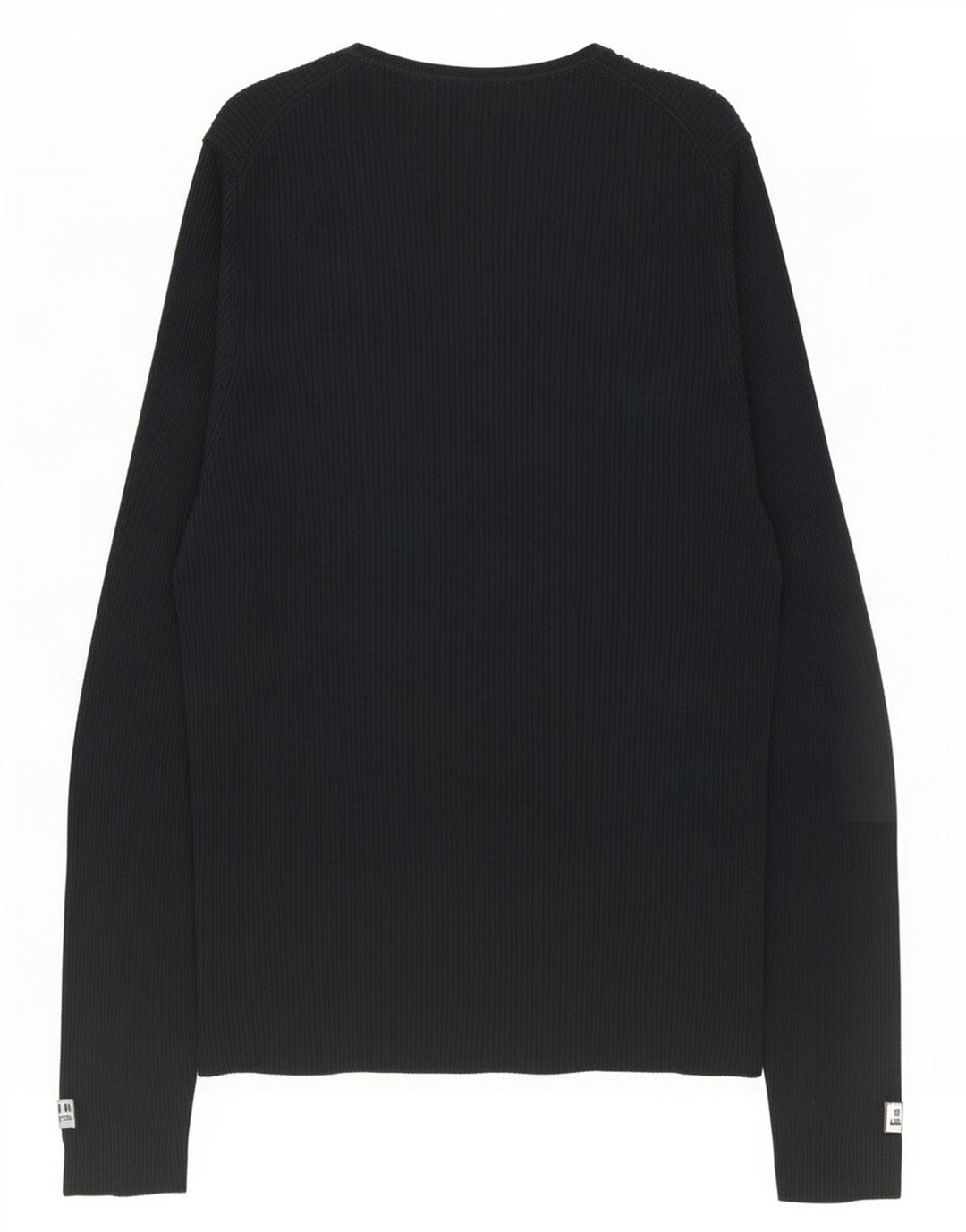 Zara Homme Top Manches Longues Large Noir Viscose
