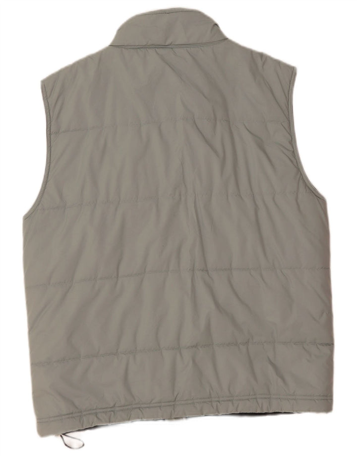 Reebok Gilet rembourré homme UK 36 Small Gris Polyester