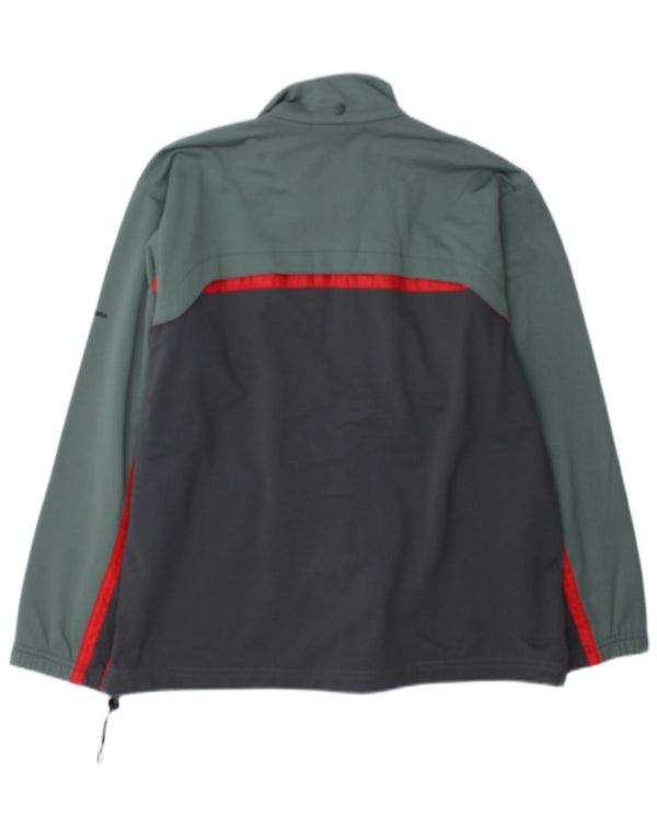 Diadora Veste de Survêtement Garçon 14-15 Ans Vert Colorblock Polyester