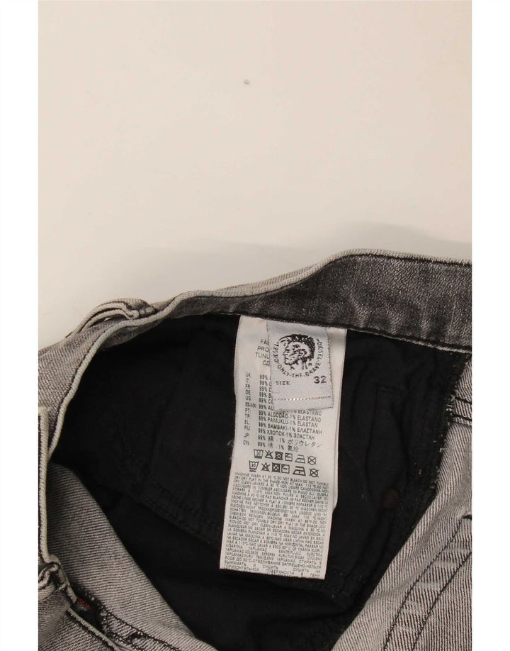 Diesel Jean Slim W32 L32 Gris Coton Homme