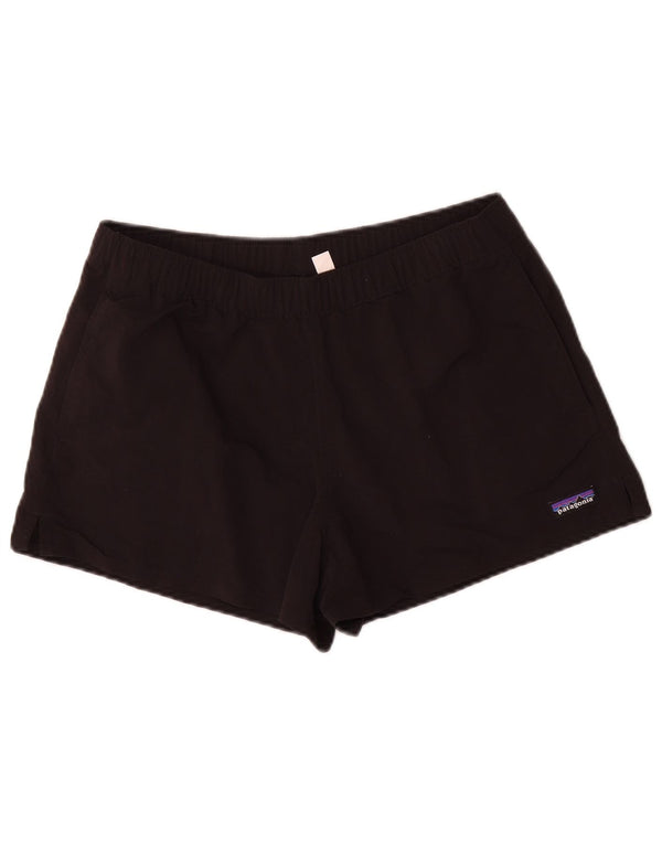 Patagonia Short de sport pour femme UK 14 Medium Noir