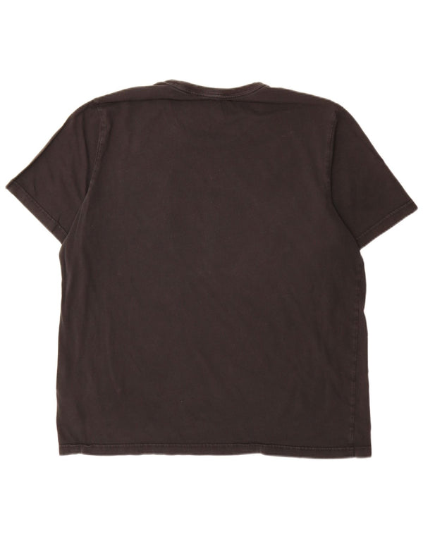 Adidas T-shirt graphique pour hommes, grand, en coton noir