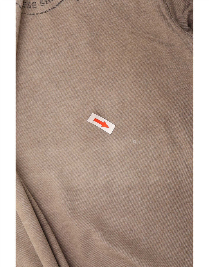 Dainese T-Shirt Graphique Homme Marron Moyen Coton