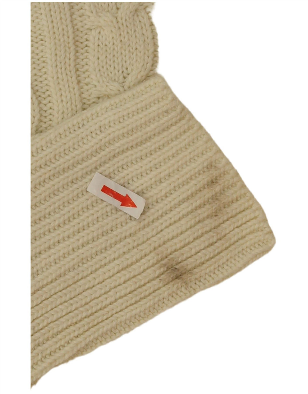 Marks & Spencer Pull col bateau pour femme UK 16 Large Beige Polyester