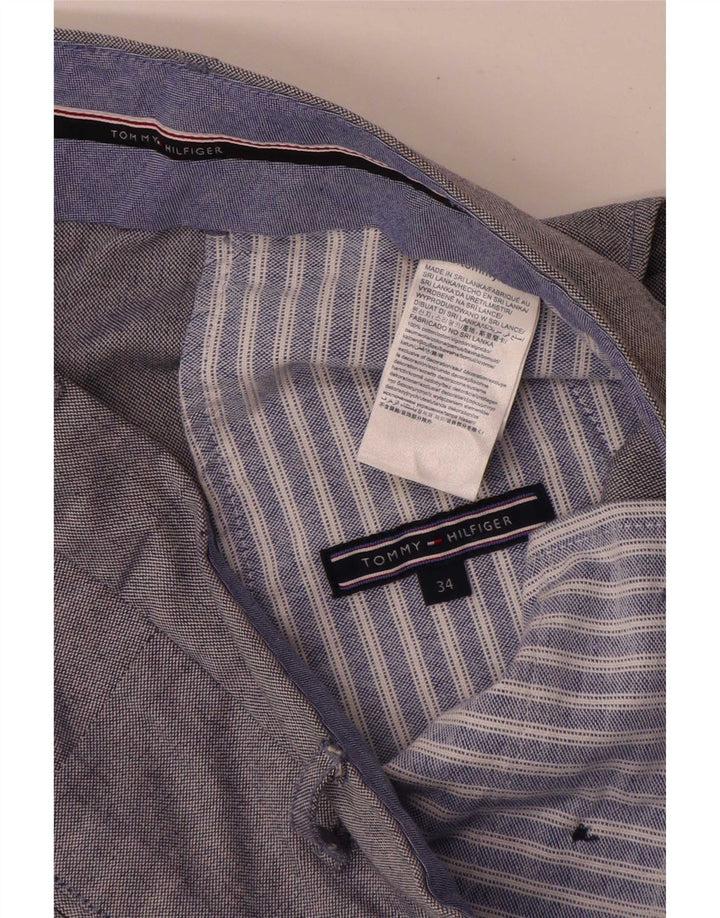 Tommy Hilfiger Short Chino Regular Homme W34 Grand Bleu Coton