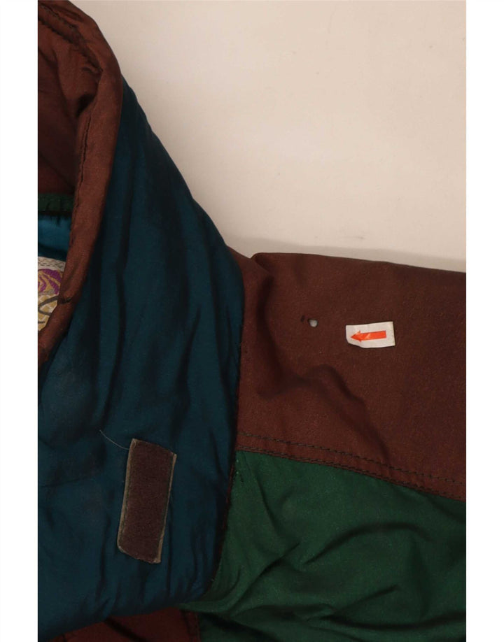 Silvy Veste de Ski Homme IT 52 XL Vert Colorblock Polyester