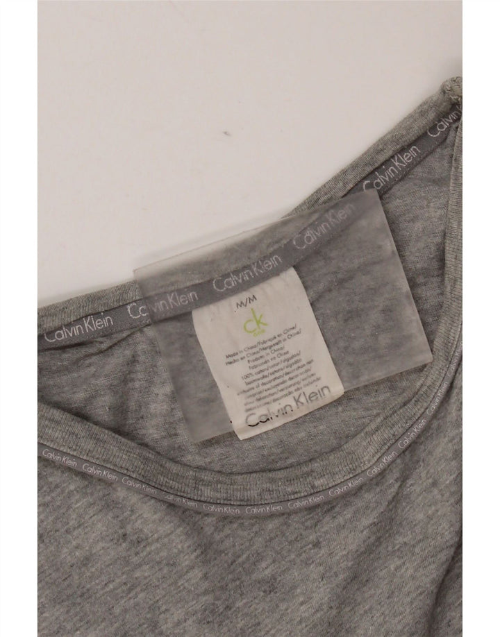 Calvin Klein T-Shirt Homme Gris Moyen Moucheté Coton