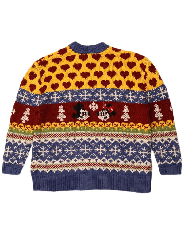 Zara Pull Mickey Mouse Crew Neck Pull Medium Multicolore