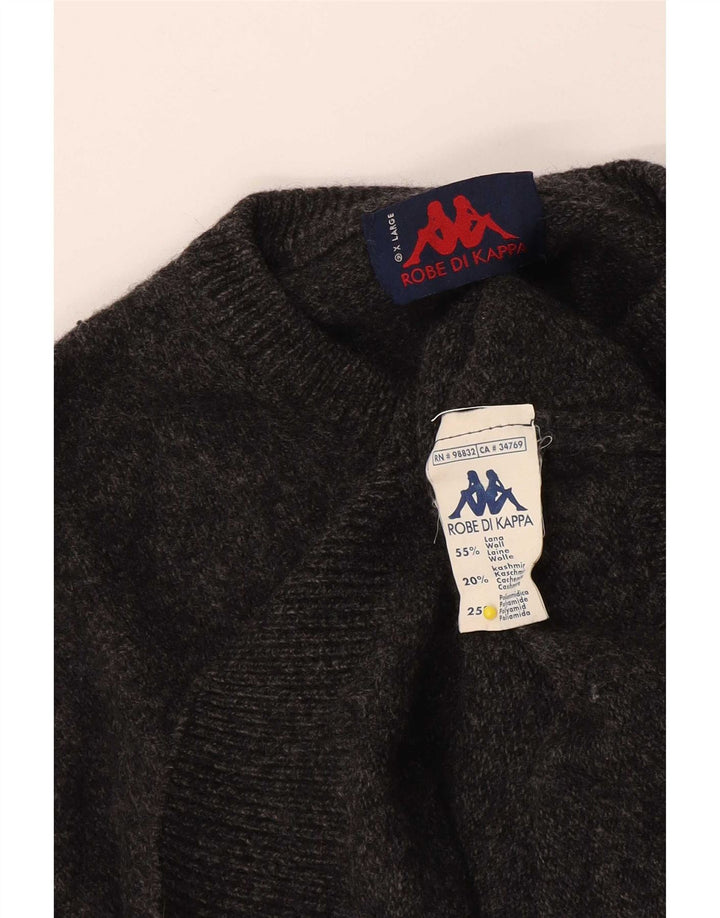 Kappa Pull col rond homme XL laine gris