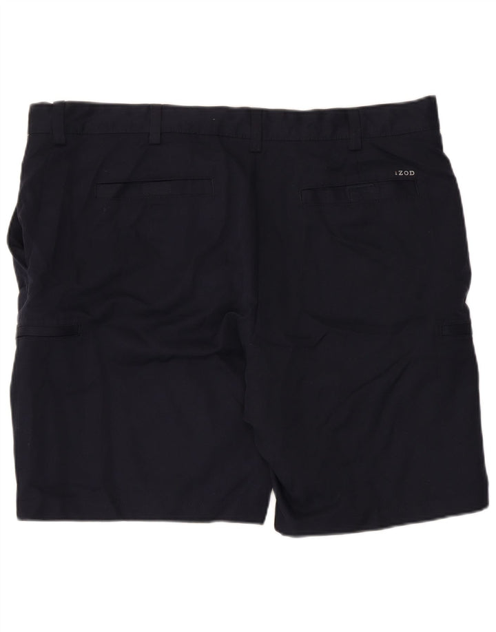 Izod Short Cargo Homme W40 XL Bleu Marine Polyester