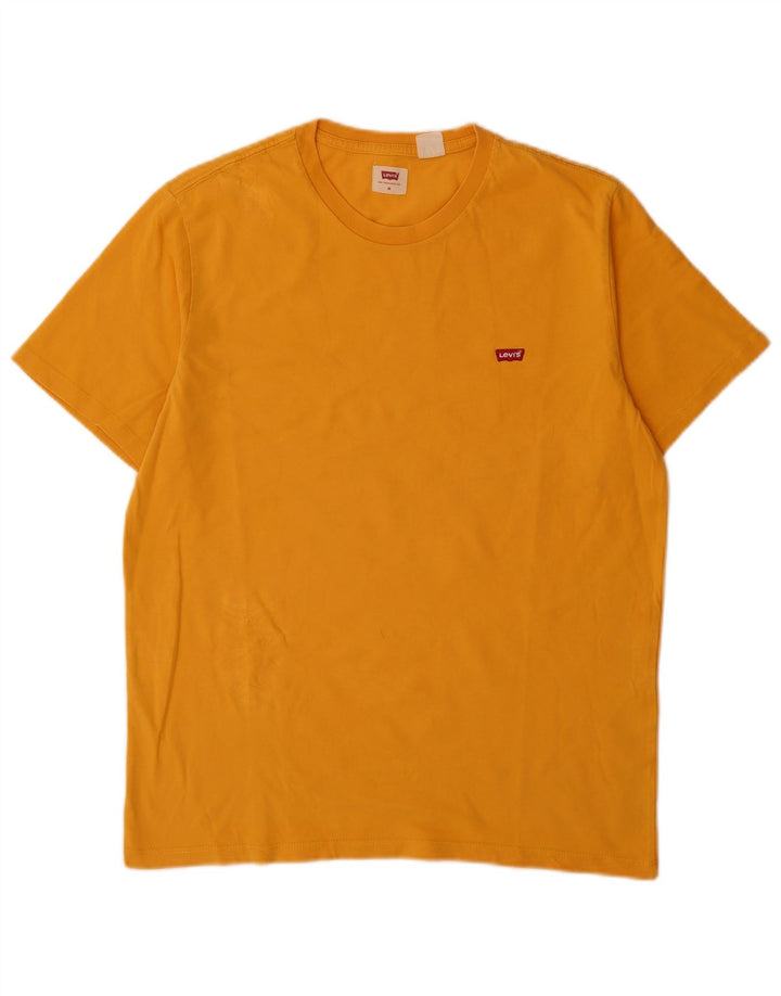 Levi's T-Shirt Homme Jaune Moyen Coton