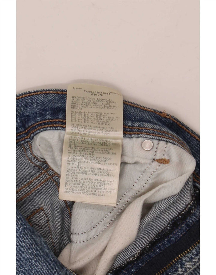 Wrangler Jean droit homme W34 L30 bleu coton