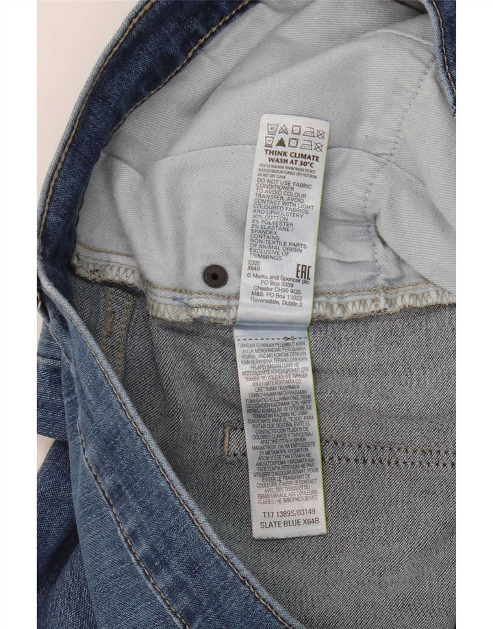 Marks & Spencer Jean Slim Homme W34 L31 Bleu