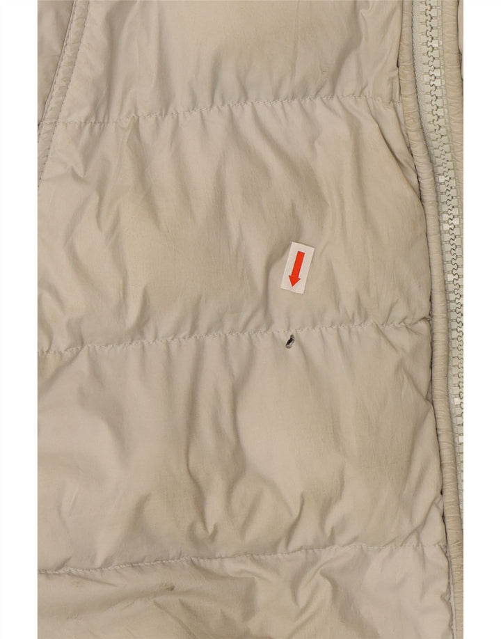 G-STAR Veste matelassée à capuche pour homme UK 40 Large Gris Polyester