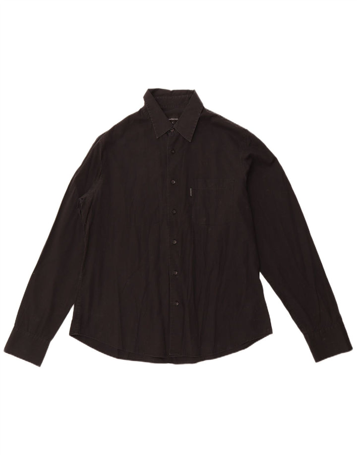 CALVIN KLEIN Chemise Homme Large Noir