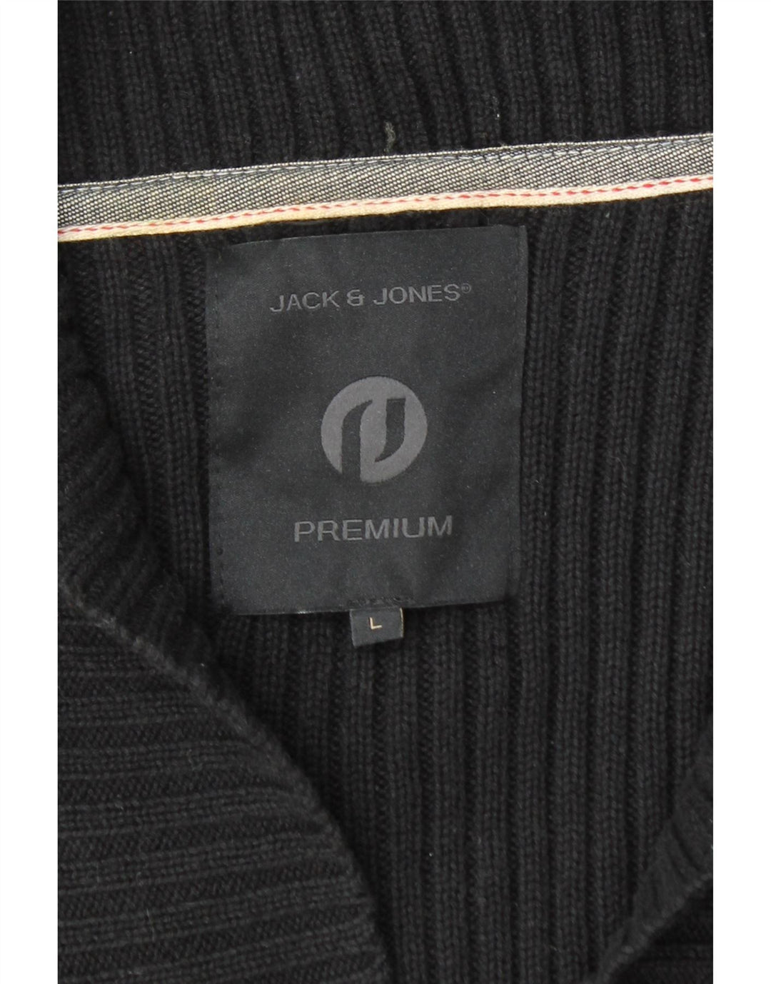 Jack & Jones Cardigan Homme Pull Large Noir Coton