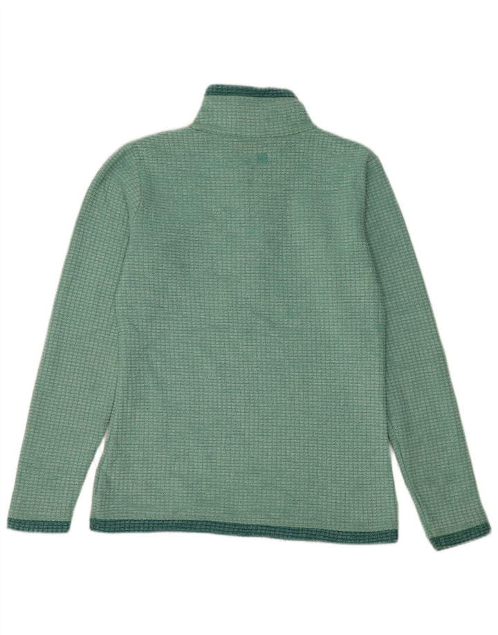 MOUNTAIN WAREHOUSE Pull polaire à col zippé pour femme UK 8 Small Vert