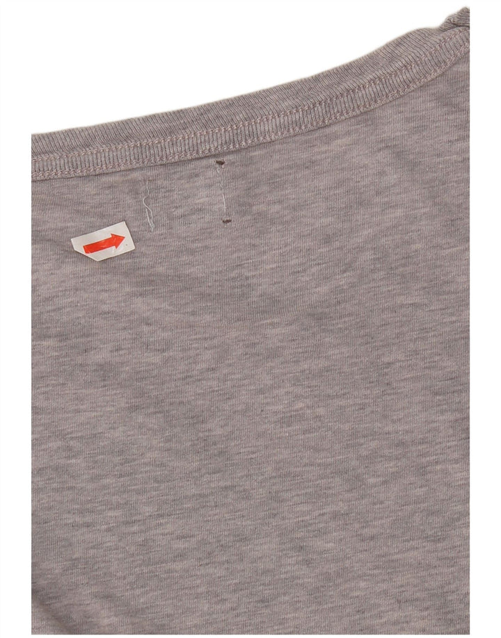 Levi's T-Shirt Top Homme Gris Moucheté Large