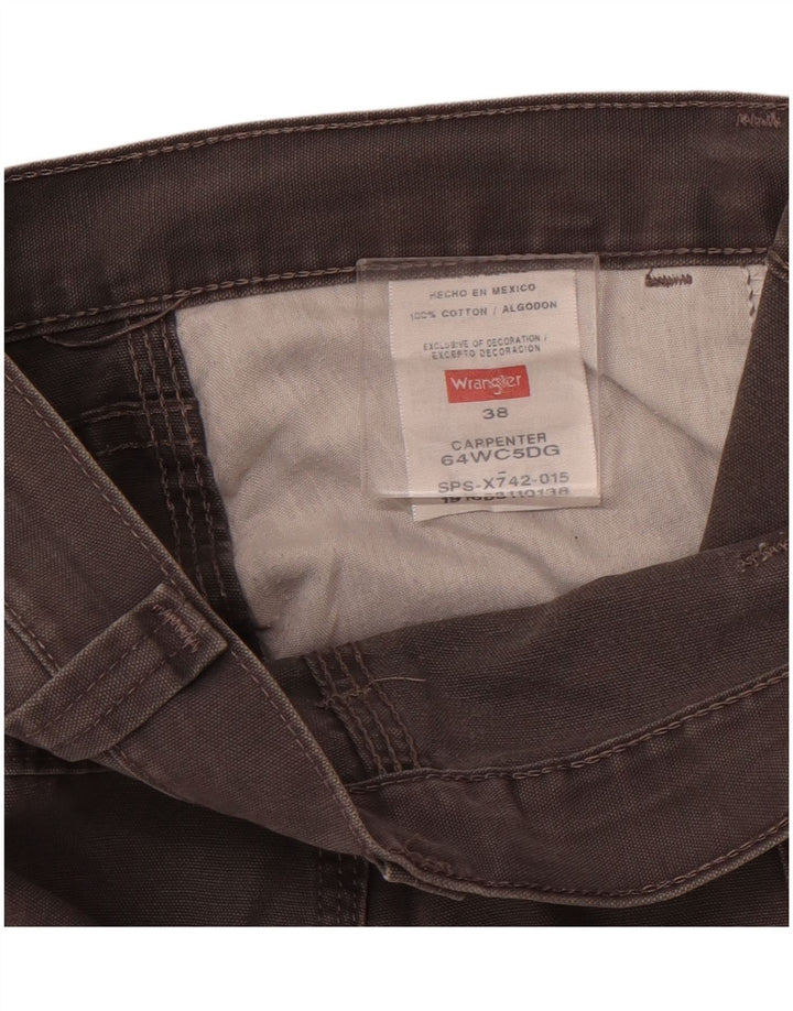 WRANGLER Short Cargo Homme W38 XL Gris Coton