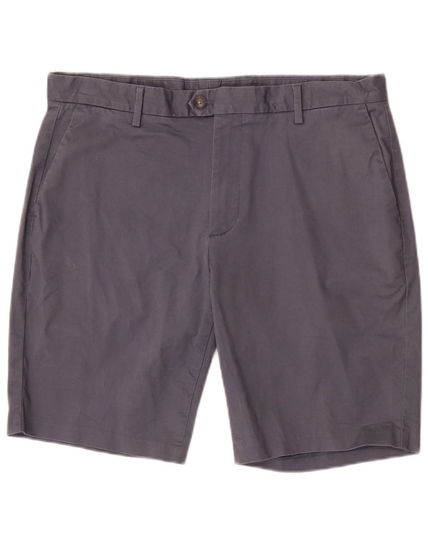 Reiss Short Chino Homme W34 Large Bleu Marine Coton