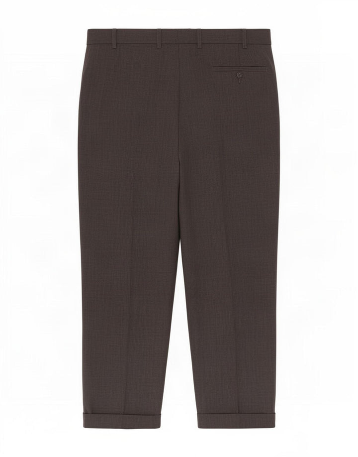 Marks & Spencer Pantalon de costume pour homme W38 L29 Gris Polyester