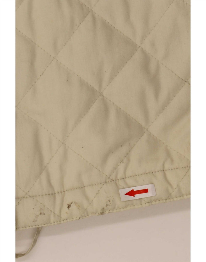 Veste matelassée femme vintage IT 54 2XL Beige