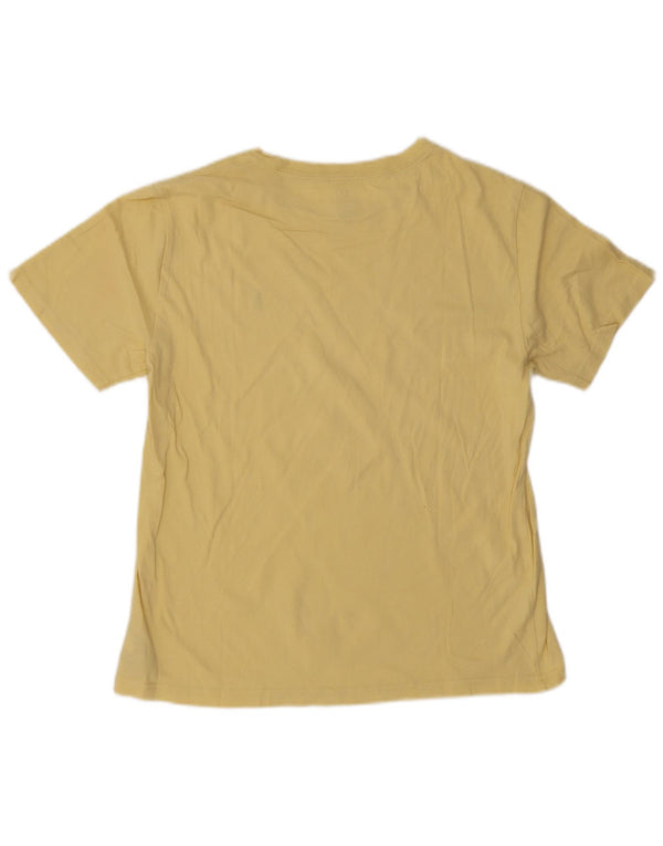Polo Ralph Lauren T-Shirt Homme Haut Large Jaune Coton