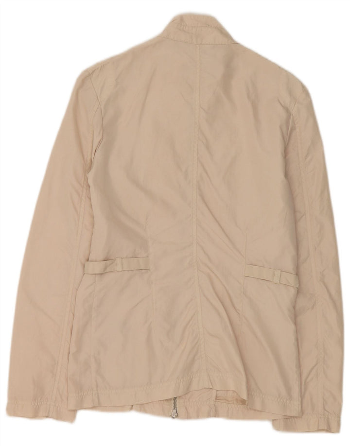 Stefanel Veste Utilitaire Femme IT 38 XS Beige Polyamide