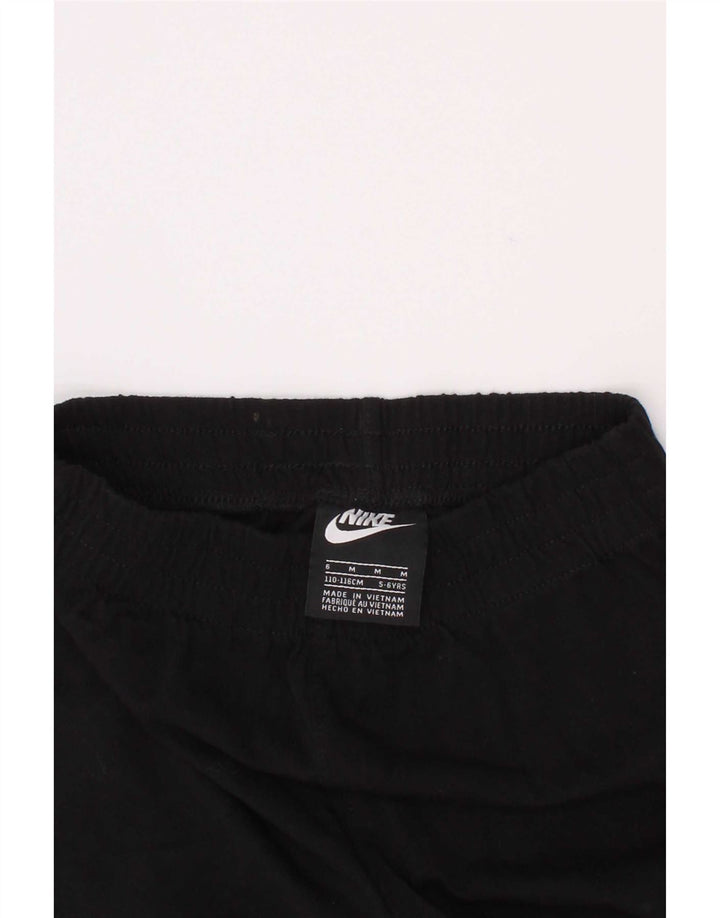 Short de sport Nike garçon 5-6 ans coton noir moyen