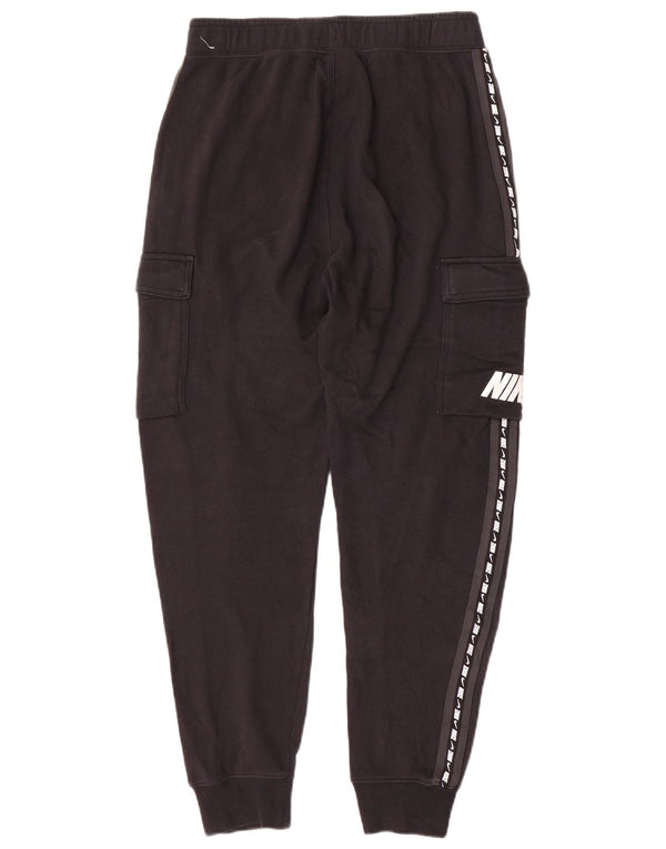 Nike Pantalon de survêtement cargo graphique pour homme en coton noir Taille S