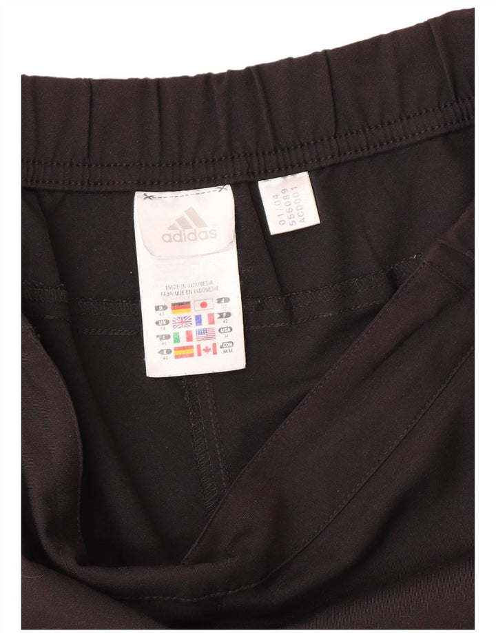 Adidas Short de sport pour femme UK 14 Medium Noir Polyester Sports
