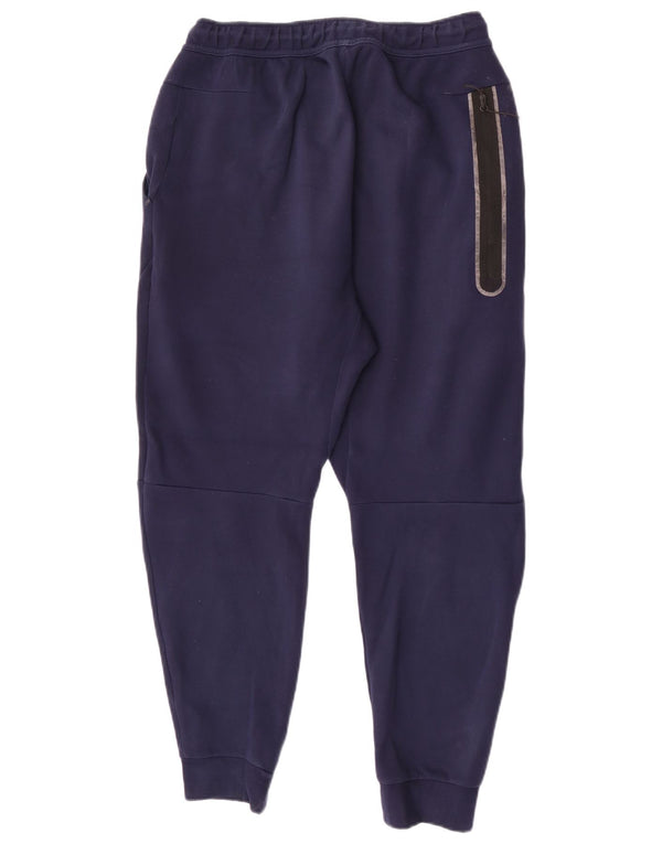 Nike Pantalon de survêtement pour homme en coton bleu marine moyen