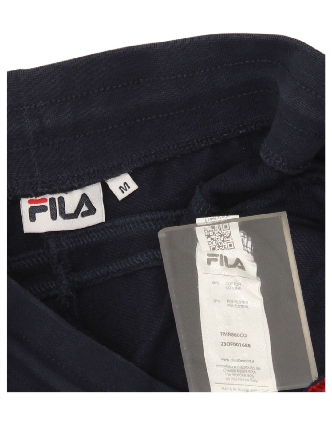 Fila Pantalon De Survêtement Homme Bleu Marine Moyen Coton