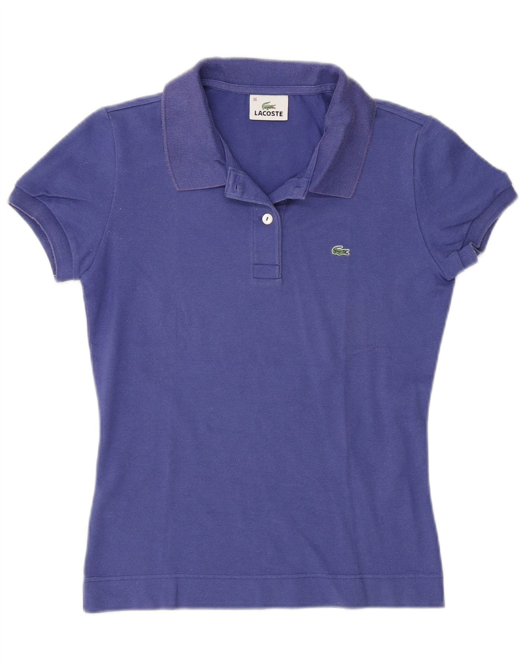 Lacoste Polo Femme Taille 36 Petit Coton Violet