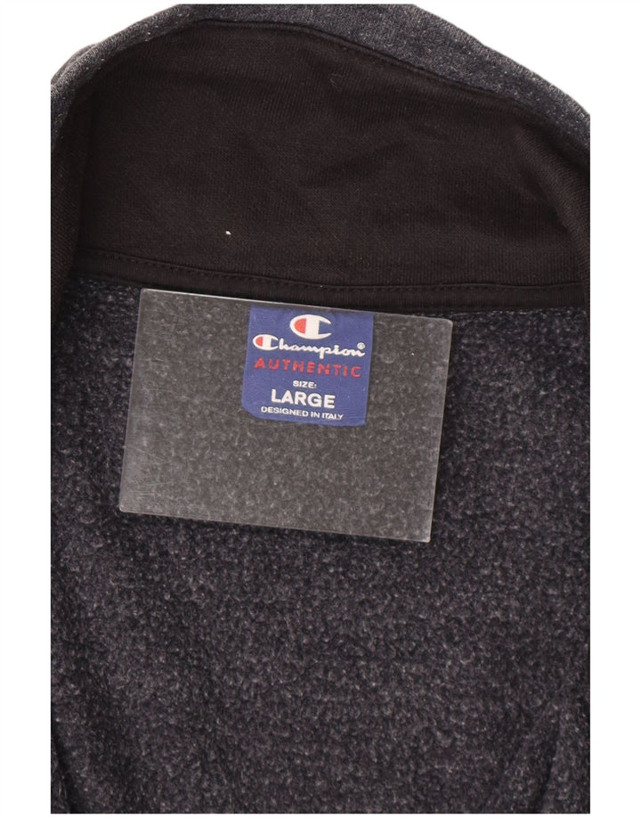 CHAMPION Veste de survêtement pour femme UK 16 Large Gris