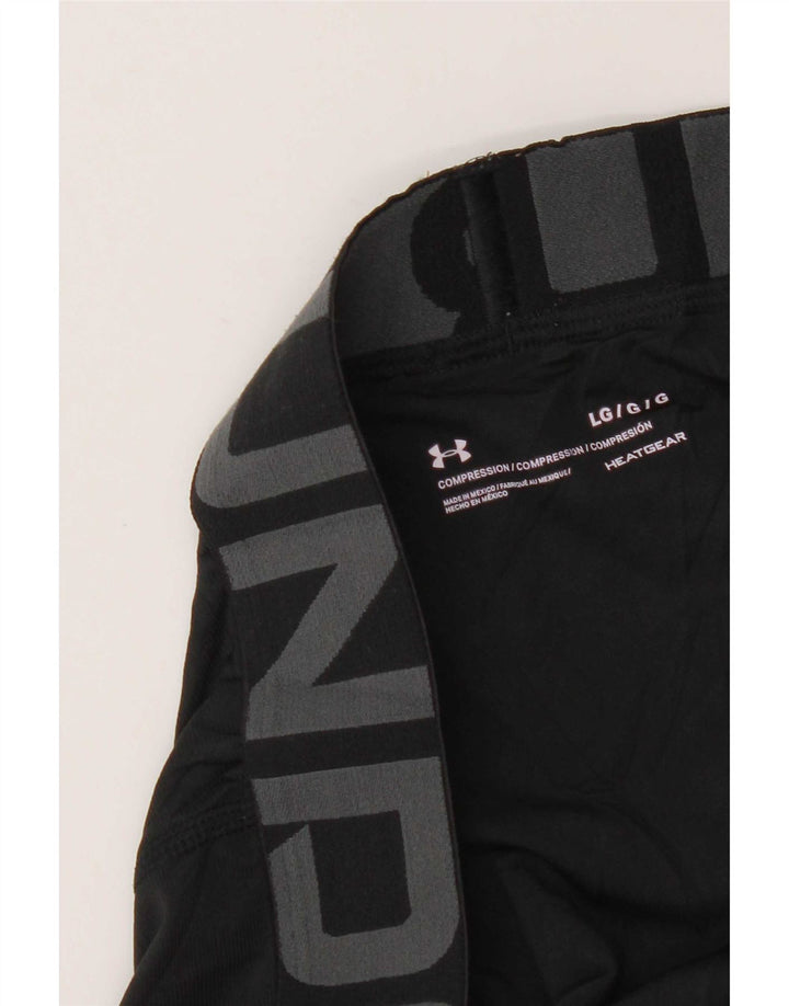 Under Armour Legging Heat Gear Graphic Homme Noir Taille L