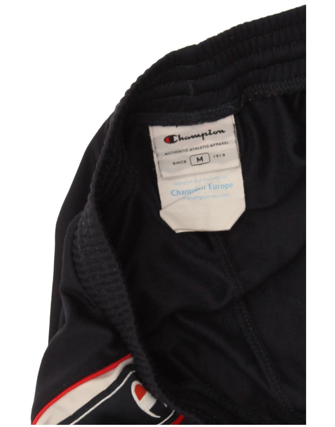 Champion Pantalon de survêtement graphique pour homme Bleu marine moyen Polyester