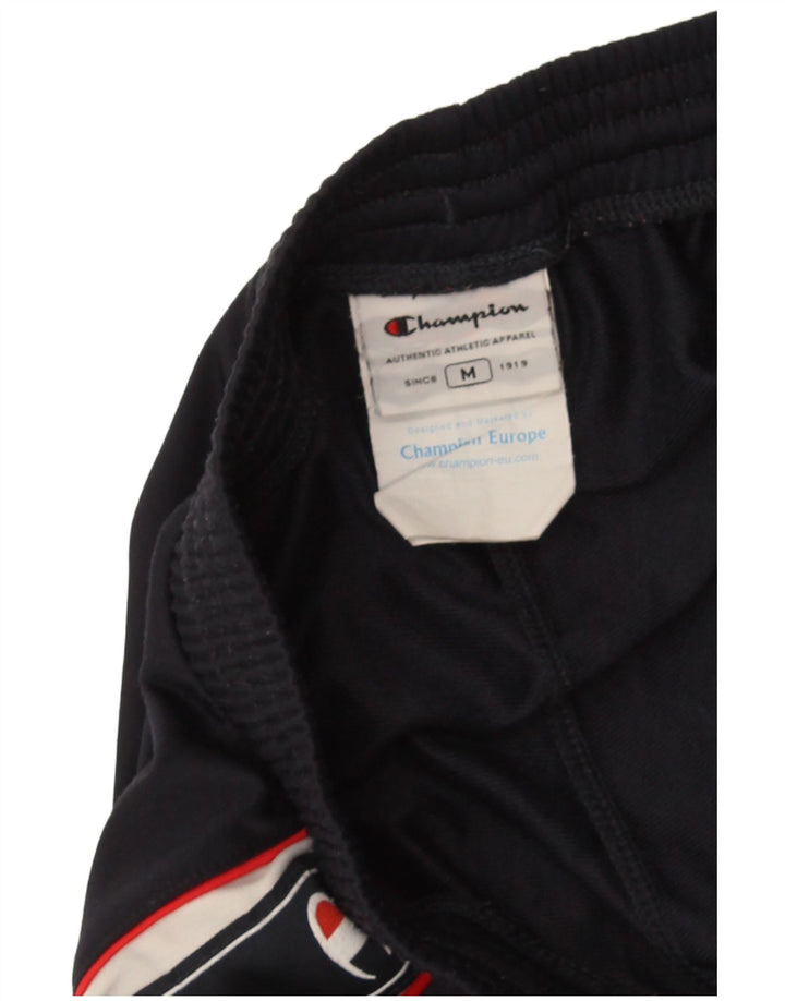 Champion Pantalon de survêtement graphique pour homme Bleu marine moyen Polyester