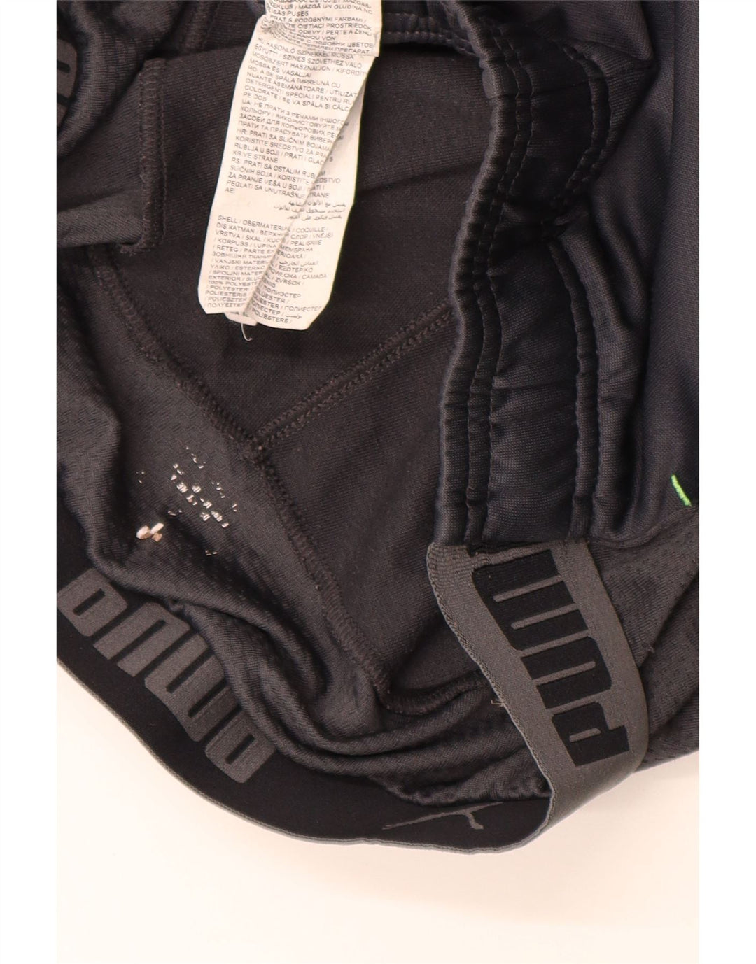 Puma Pantalon de Survêtement Graphique Garçon 13-14 ans Noir Colorblock