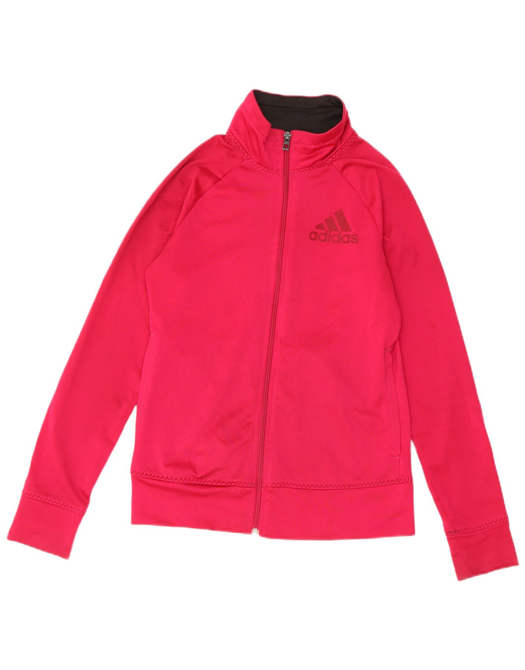 Adidas Veste de survêtement pour femme UK 4/6 XS Rose Polyester