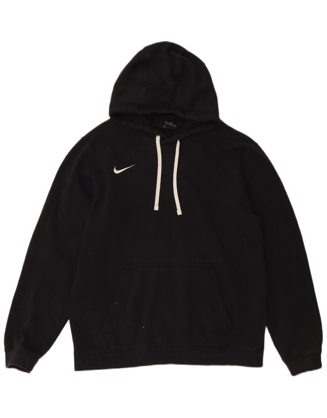 NIKE Pull à capuche pour homme Grand coton noir
