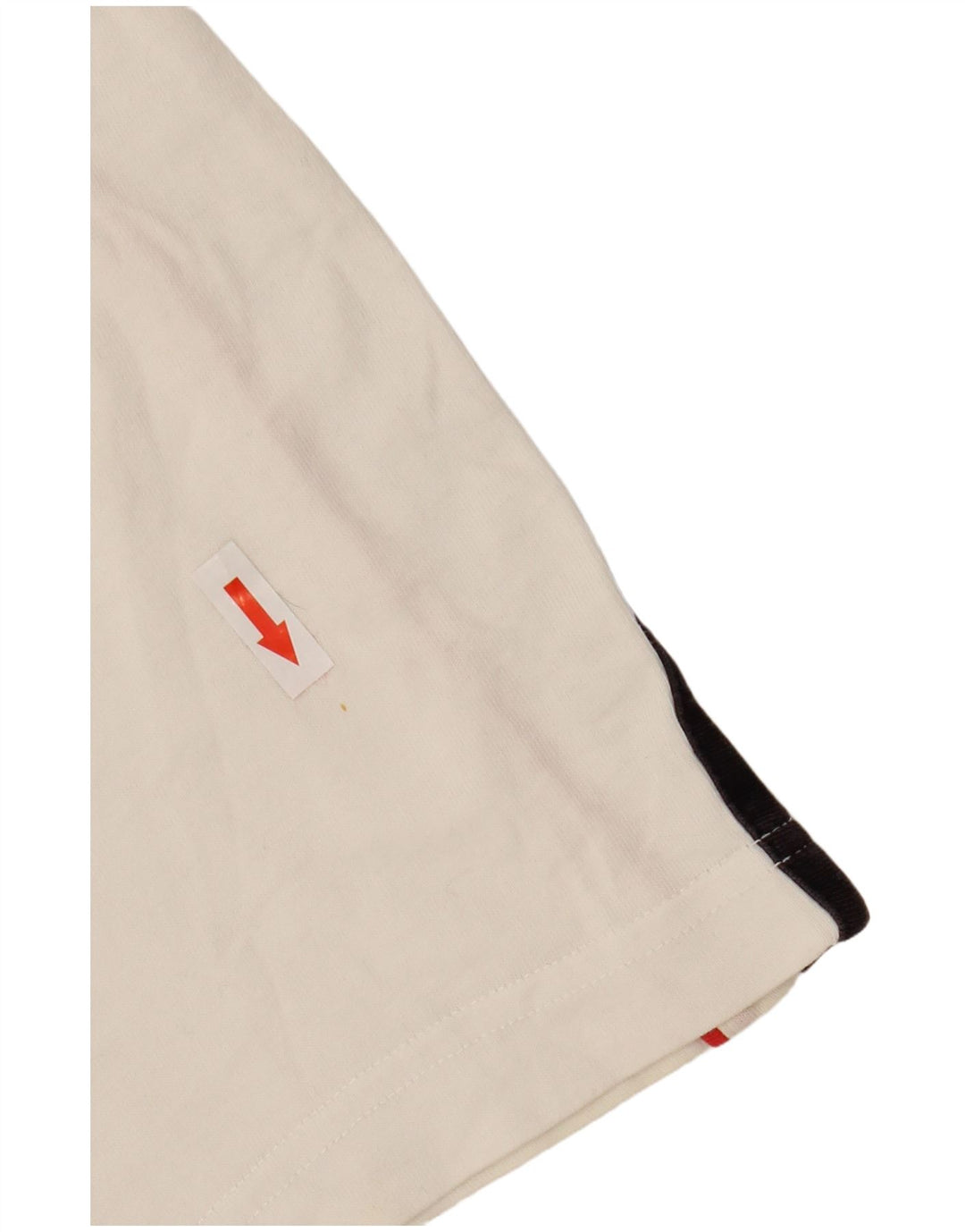 Champion T-Shirt Graphique Homme Blanc Moyen Coton Colorblock
