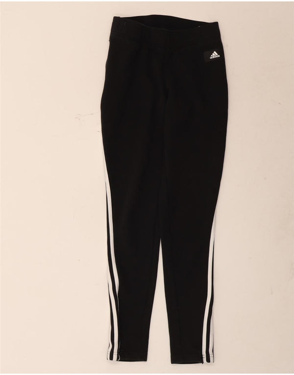 Adidas Pantalon de survêtement pour femme UK 4/6 XS Noir Coton