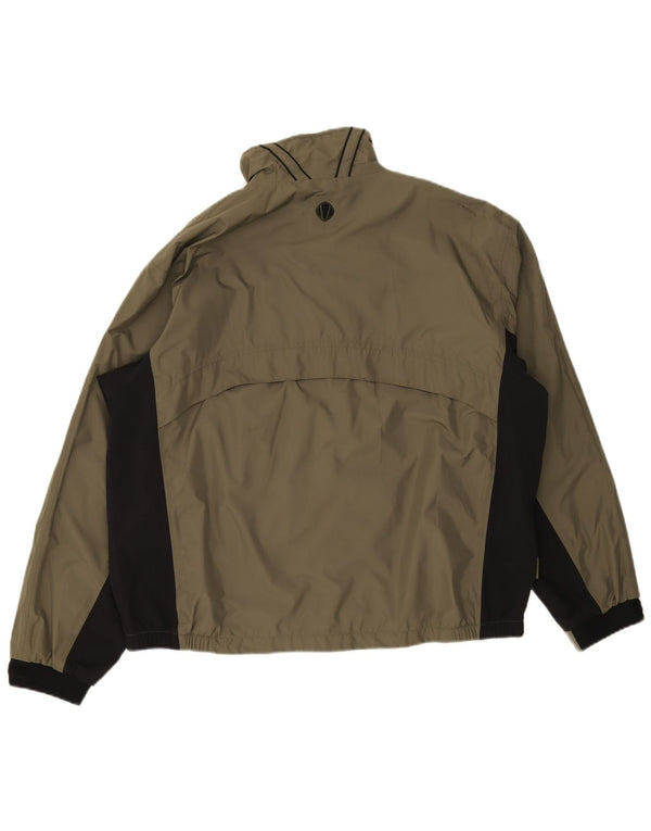 Sunice Veste coupe-vent pour homme UK 40 Large Kaki Colourblock Polyester