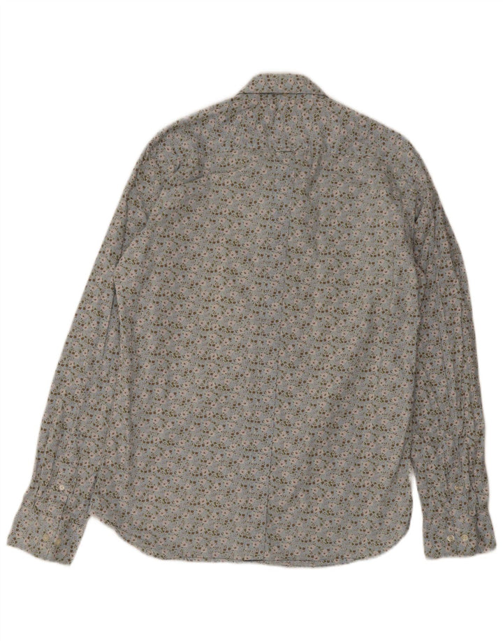 French Connection Chemise Homme Bleu Moyen Floral