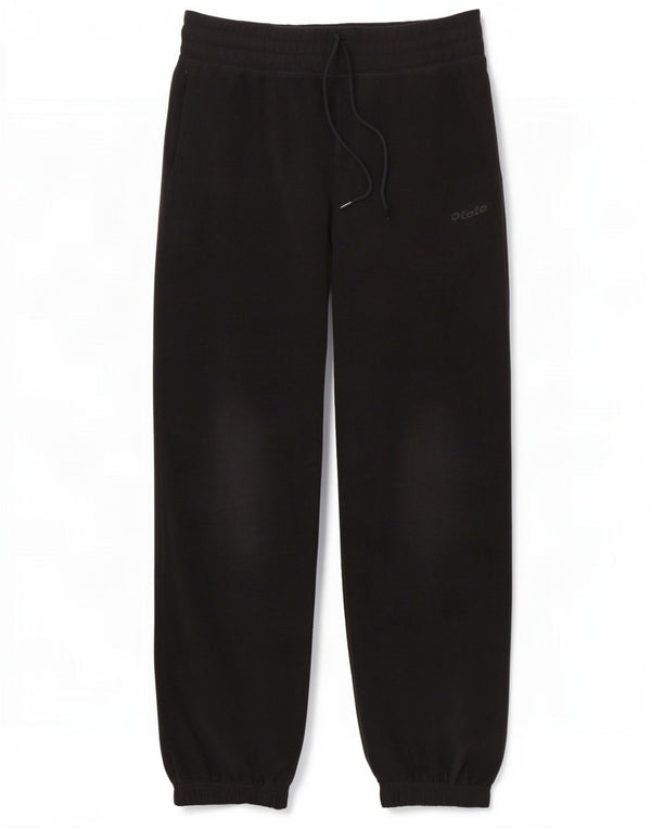 Lotto Womens Fleece Tracksuit Trousers Joggers UK 6 XS Black Polyester